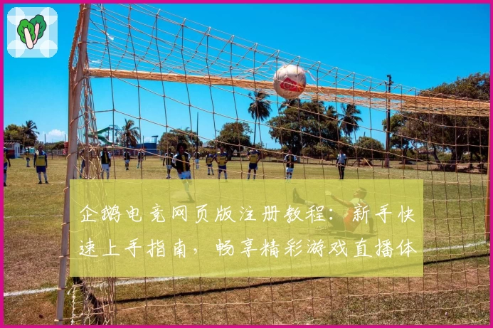 企鹅电竞网页版注册教程:新手快速上手指南,畅享精彩游戏直播体验